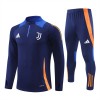 Juventus Training Huppari 2024-25 Neljännes Zip Navy - Miesten